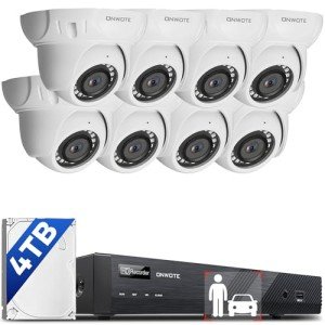 16CH 4K NVR PoE Security Camera System Bundle