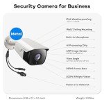 16CH 4K NVR PoE Security Camera System VIP