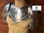 Medieval Gothic Iron Shoulder Guard Set for VIPs