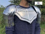 Medieval Gothic Iron Shoulder Guard Set for VIPs