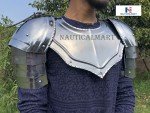 Medieval Gothic Iron Shoulder Guard Set for VIPs