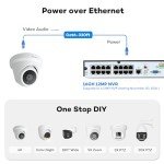 16 Channel 4K PoE Security Camera System Set