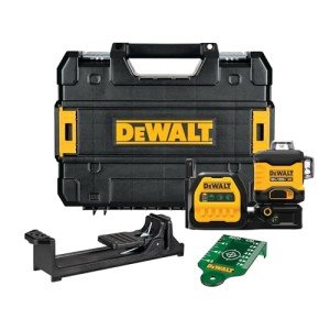 DEWALT Green Laser Level Kit, 3 x 360