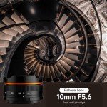 Brightin Star 10mm F5.6 Fisheye Lens for Micro 4/3 Cameras