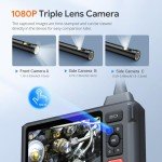DEPSTECH Triple Lens Sewer Inspection Camera - VIP