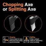 Fiskars X25 Splitting Axe - Medium to Large Logs