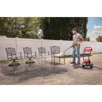 Electric Pressure Washer, Cold Water, 1900 PSI, 1.2 GPM
