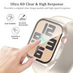 6 Pack Tempered Glass Screen Protector Apple Watch