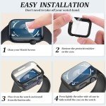 6 Pack Tempered Glass Screen Protector Apple Watch