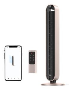 Smart Tower Fan with Voice Control, 120° Oscillation