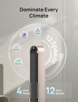 Smart Tower Fan with Voice Control, 120° Oscillation