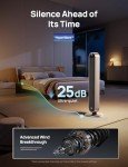 Smart Tower Fan with Voice Control, 120° Oscillation