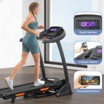 VIP Incline Treadmill with 300 lbs Weight Capacity