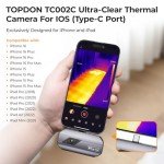 TOPDON TC002C Thermal Camera for iPhone 15 and iPads