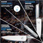 Imarku 14 Piece Japanese Stainless Steel Knife Set
