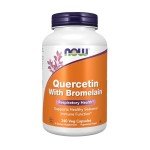 NOW Supplements, Quercetin with Bromelain, Balanced Immune System*, 240 Veg Capsules