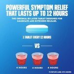 Mucinex 12 Hour 600 mg Guaifenesin Extended-Release Tablets for Excess Mucus Relief, Expectorant Aids Excess Mucus Removal, Chest Congestion Relief, 100 Bi-Layer Tablets