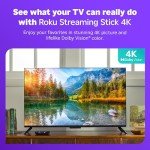 Roku Streaming Stick 4K | Device with Voice Remote