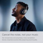 B&W Px8 Wireless Over-Ear Headphones, Advanced Noise Cancellation