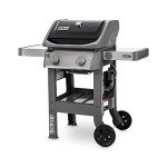 Weber Spirit II E-210 2-Burner Propane Grill, Black