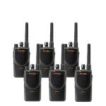 6 Pack Motorola BPR40 Mag One Two-Way Radios