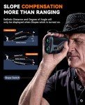 VIP Golf Rangefinder with Slope, High Precision Laser