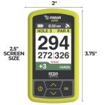 Izzo Swami 6000 Handheld Golf GPS Color Display
