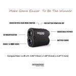 VIP Sport Vpro Laser Rangefinder, Lightweight, Slope, Pin-Seeker