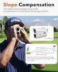 VIP Golf Rangefinder with Slope, 1200 Yard Range