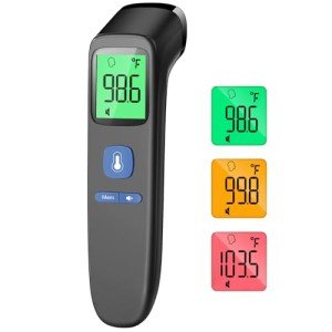 ANMEATE No-Touch Forehead Thermometer for Family, Infrared
