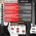 Pyle Prog Rock EG Series Electric Guitar Kit