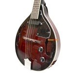 Stagg M50E Bluegrass Mandolin - Nato Top - Redburst