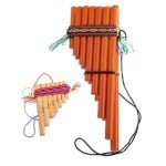 NOVICA Bamboo Andean Zampona Panpipes Set, Pair, Inca Serenade