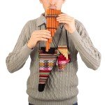 NOVICA Bamboo Andean Zampona Panpipes Set, Pair, Inca Serenade