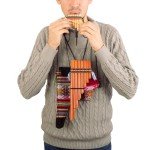 NOVICA Bamboo Andean Zampona Panpipes Set, Pair, Inca Serenade