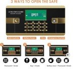 Heavy Duty Home Safe with Digital Security Box