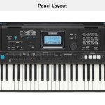 Yamaha PSRE473 61-Key Portable Keyboard Black VIP Shopper