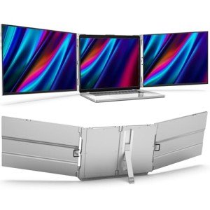 Oiiwak Triple Monitor Extender for 13-16" Laptop
