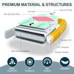 GYMMALL Inflatable Stand Up Paddle Board, SUP - Pink