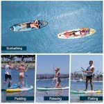 GYMMALL Inflatable Stand Up Paddle Board, SUP - Pink