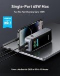 Anker Prime Power Bank, 12,000 mAh Charger, 2-Port, iPhone/MacBook Compatible