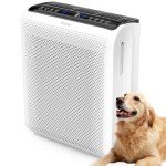 AROEVE Air Purifier: Large Room, Sensored, Pet-Friendly