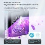AROEVE Air Purifier: Large Room, Sensored, Pet-Friendly