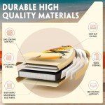 10'6''/11'6'' SUP Inflatable Paddle Board Set for Adults