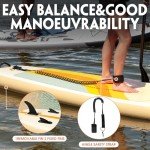 10'6''/11'6'' SUP Inflatable Paddle Board Set for Adults