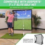 GoSports Golf Simulator Impact Screen - 7 ft or 10 ft