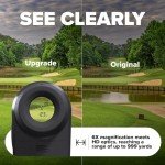 Precision Pro NX9 Golf Rangefinder with Slope Switch