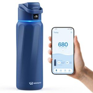 32oz Boost Smart Water Bottle with APP - Blue