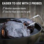 Smart Rechargeable BBQ Thermometer with Dual Probes
