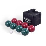 Hathaway Bocce Ball Set - Green/Red VIP